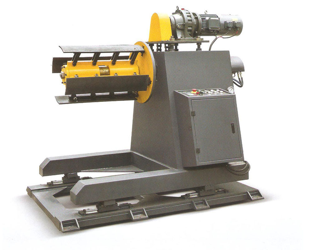 钢卷开卷机应用于金属加工生产线